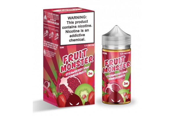 Monster Vape Strawberry Kiwi Pomegranate 100ml