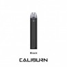 Uwell Caliburn A2S Pod Siyah, şık ve kompakt elektronik sigara.