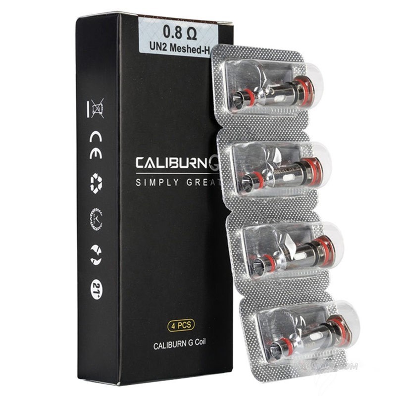 Uwell Caliburn G 0.8Ω Mesh Coil (4 Adet)