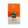 Geekvape U1.1 Kartuş 3'lü Paket, 1.0 Ohm, Şeffaf Koyu