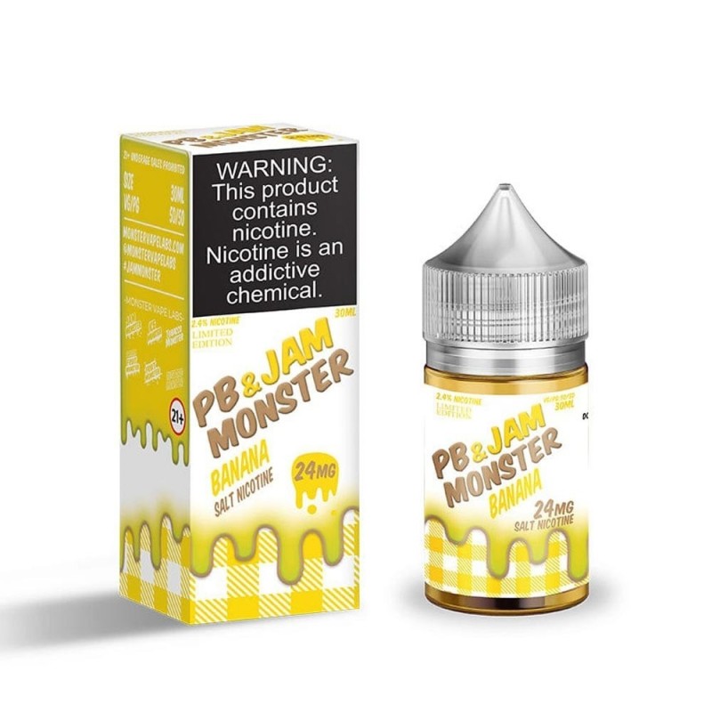 Jam Monster PB & Banana Salt Likit