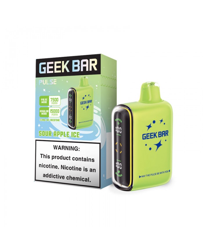 Geek Bar Pulse 15000 Sour Apple Ice