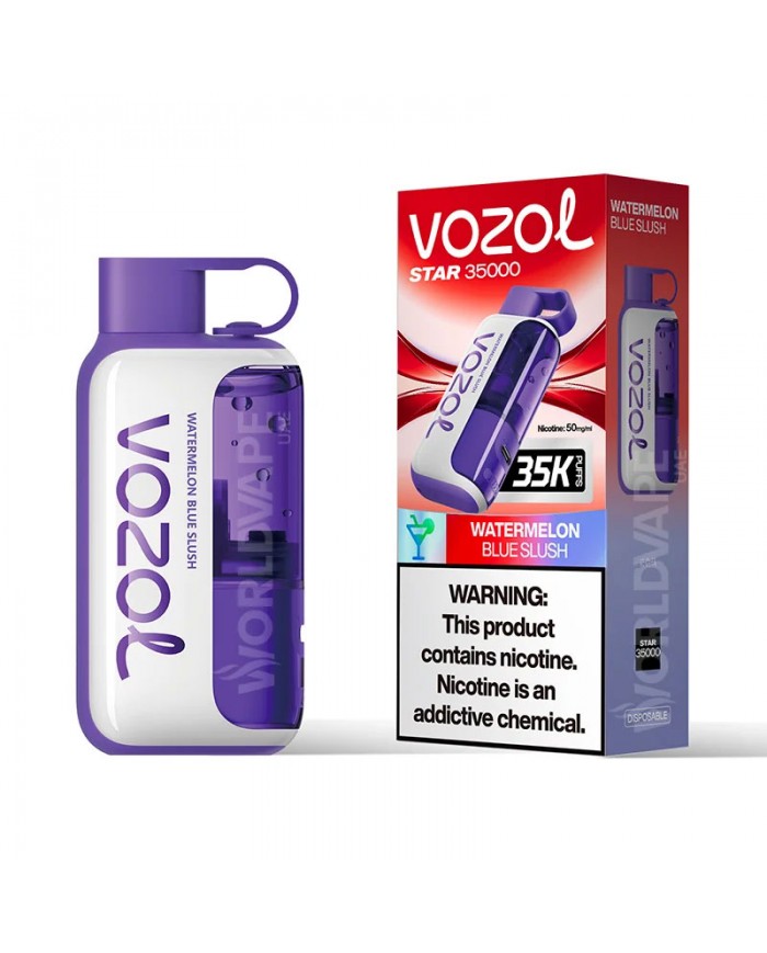 Vozol Star 35000 Watermelon Blue Slush