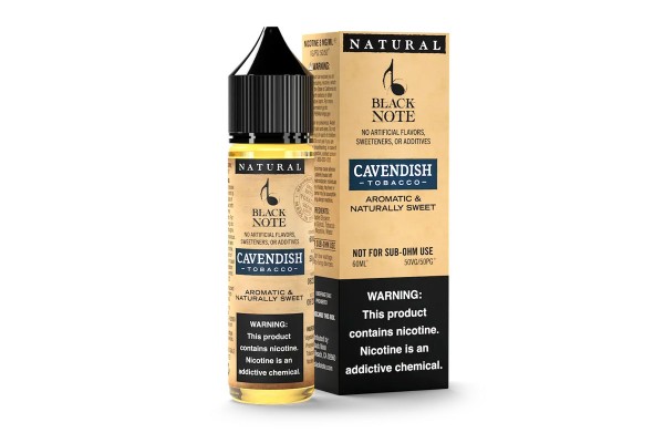 Black Note Cavendish Tobacco Likit 60ml