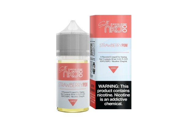 Naked Strawberry Pom Salt Likit 30ml